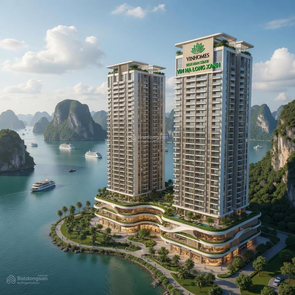Dự kiến 1,65 tỷ/căn  mở bán đợt 1  chung cư vinhome hạ long xanh. dòng tiền cho thuê 20  30tr