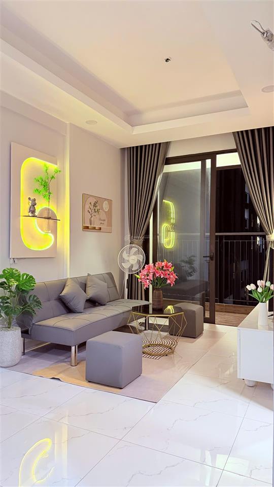 Cho thuê căn hộ opal skyline 2 phòng ngủ, 2 wc view đẹp, lầu cao