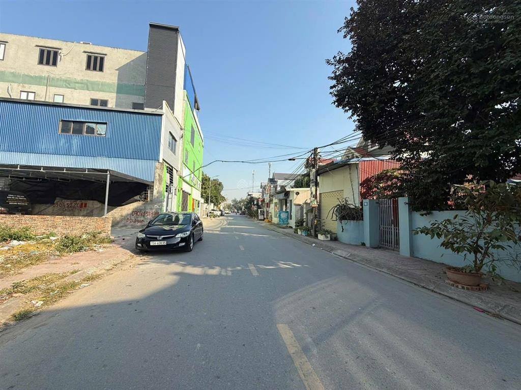 2 lô liền nhau mặt đường hoàng thế trung tại văn cú, an đồng, an dương gần chợ