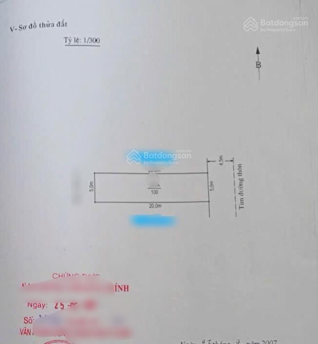 Giảm sốc 550tr chỉ còn 4,05 tỷ tại mặt trục cách hạ, nam sơn
