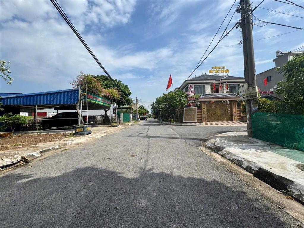 Lô đất khổ biệt thự ngay tuyến 2 đường 351 tại cách hạ, nam sơn, giá siêu rẻ