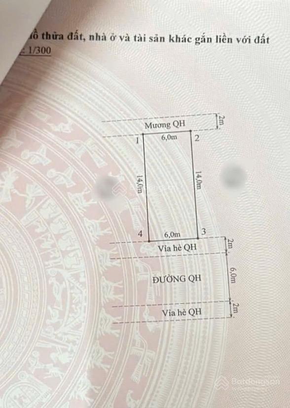 Giá hời 84m2 tại đấu giá tổ 6 tt an dương zá 3,32 tỷ đg thông 12m