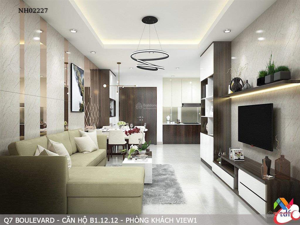 Cho thuê ch 3pn, 76m2 chỉ với 15 triệu tại q7 boulevard, nguyễn lương bằng, q7, hcm