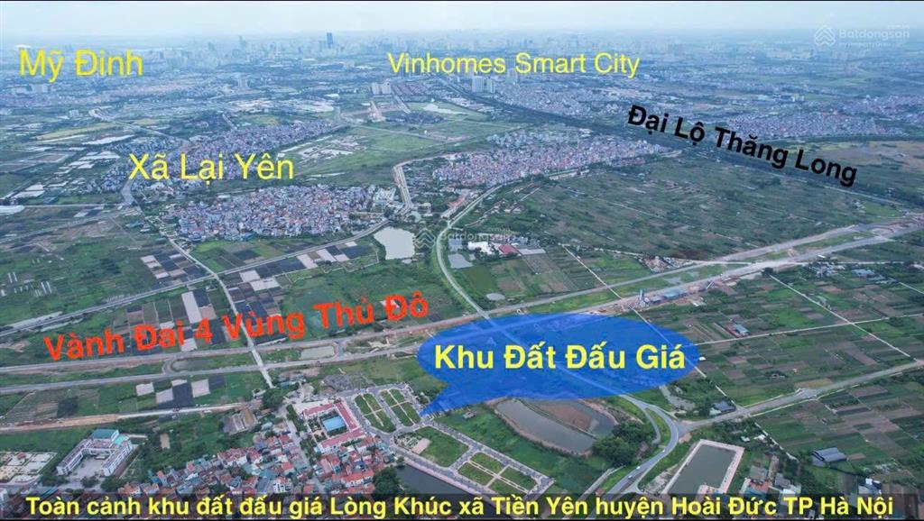 Bán đất đấu giá khu xứ đồng lòng khúc, xã sơn đồng, thành phố hà nội