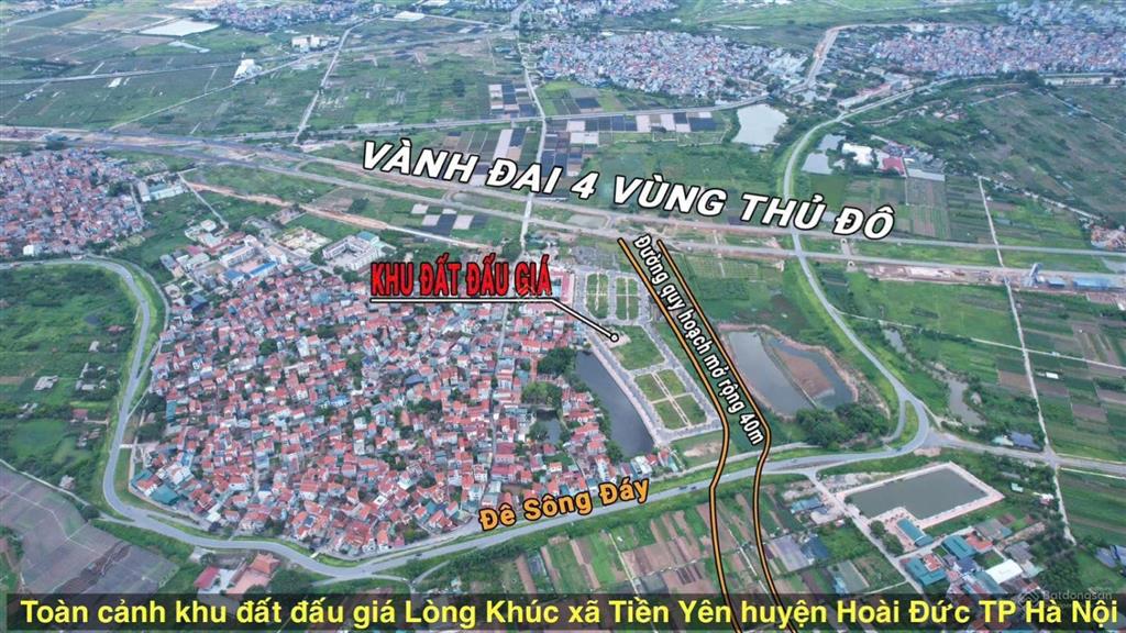 Bán đất đấu giá khu xứ đồng lòng khúc, xã sơn đồng, thành phố hà nội