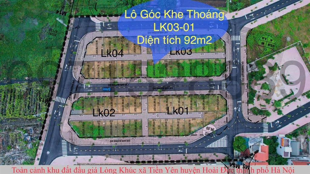 Bán đất đấu giá tiền yên hoài đức hà nội