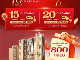Hơn 2 tỷ sở hữu căn hộ 2 ngủ tại hoàng huy commerce