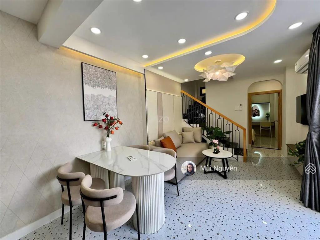 Bán nhà đường xô viết nghệ tĩnh, bình thạnh  dt 3,8x10m, nhà mới 2 tầng 3 phòng ngủ  chỉ 6,25 tỷ