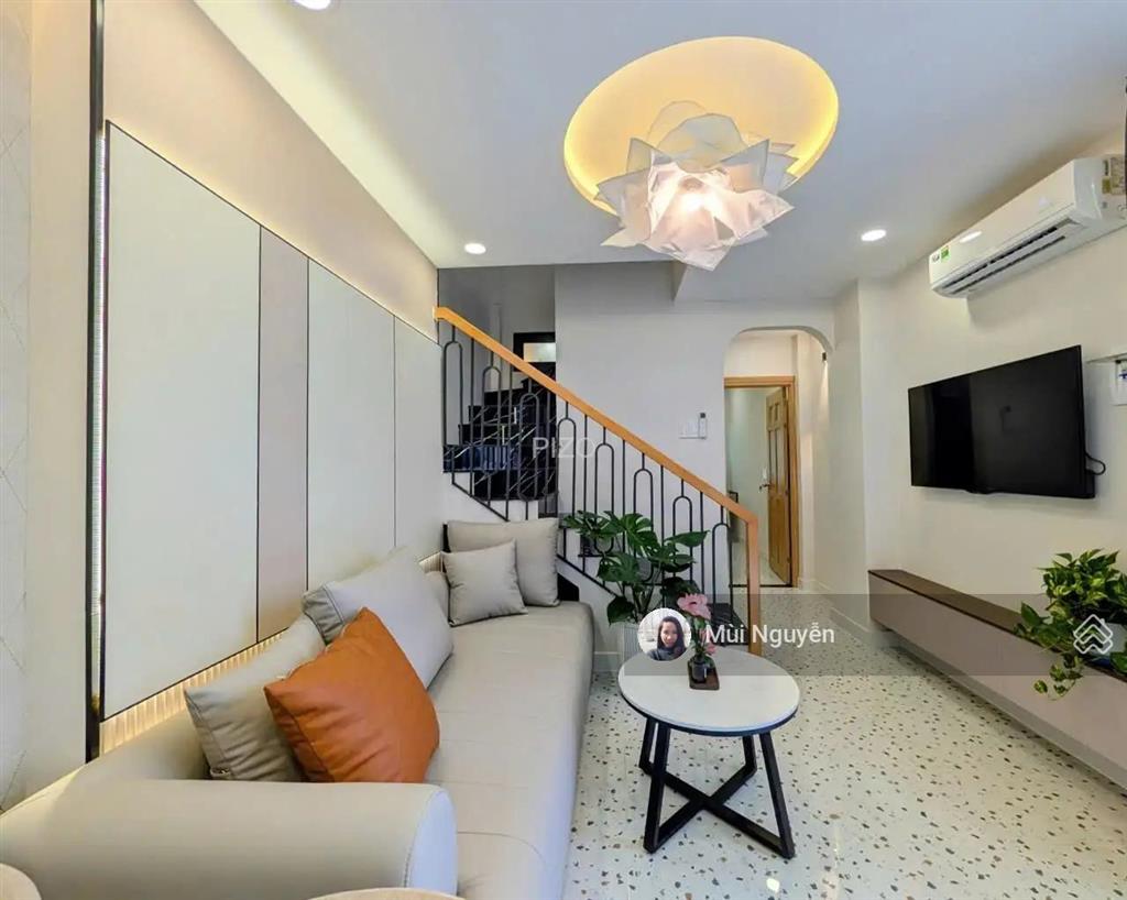 Bán nhà đường xô viết nghệ tĩnh, bình thạnh  dt 3,8x10m, nhà mới 2 tầng 3 phòng ngủ  chỉ 6,25 tỷ