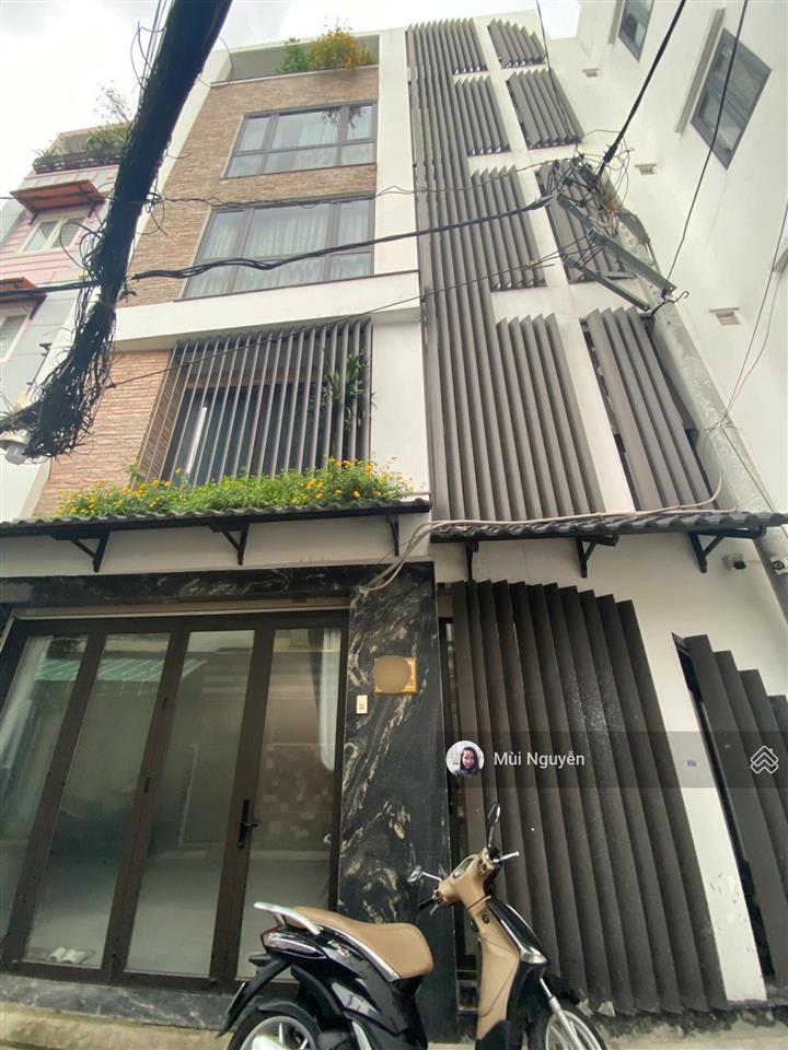 Hiếm có ngang 7.5m, nhà mới có thang máy  hxh hoàng văn thụ, pn  dt 7.5x13.5m, 5 tầng 6pn  17 tỷ