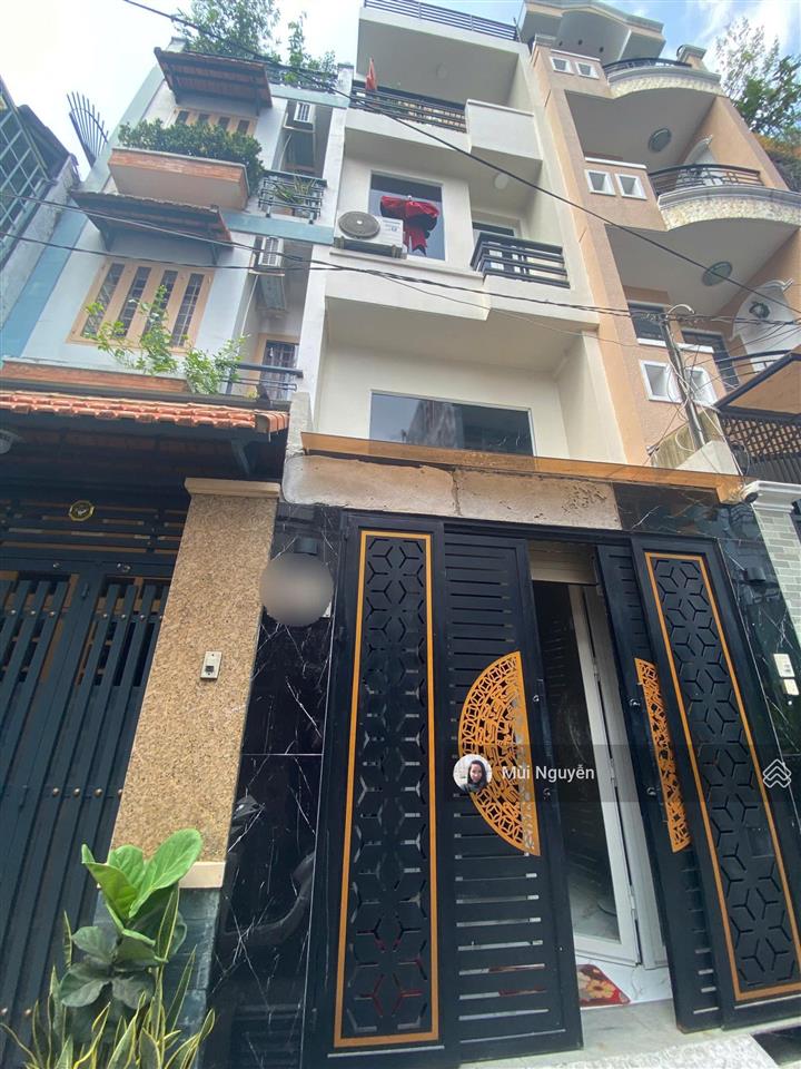 Bán gấp! nhà mới hẻm thông tứ phía phan đình phùng, pn  dt 3x13.5m, 4 tầng 4pn  chỉ 8.5 tỷ