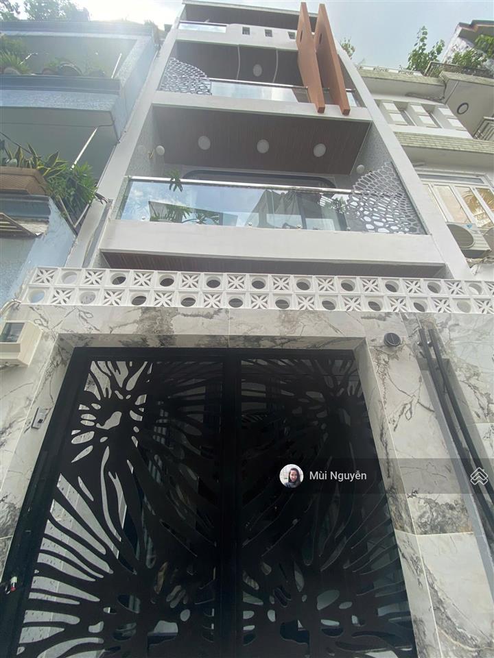 Nhà mới tặng full nội thất hẻm thông tứ phía phan đình phùng  dt nh 6,4x11,5m, 4 tầng 5p 10,2 tỷ