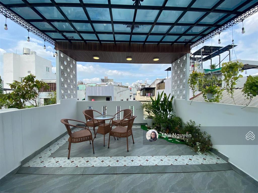 Nhà mới full nội thất hẻm thông tứ phía phan đình phùng  nh 6.4x11.5m, 4 tầng 5pn  9.9 tỷ