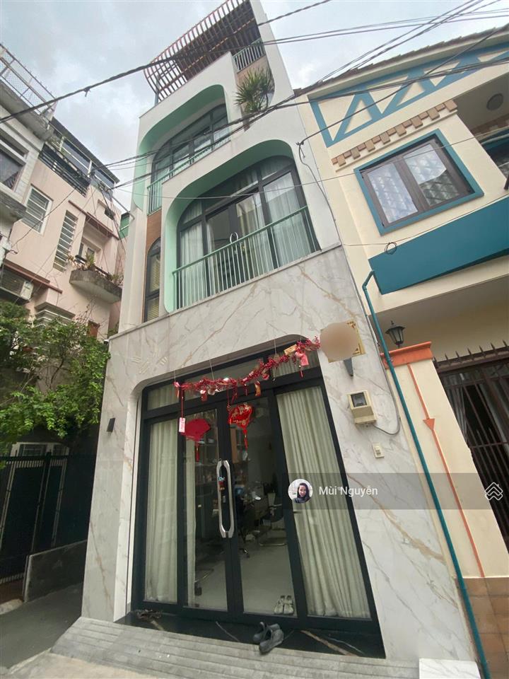 Nhà gần sân bay hẻm xe hơi nguyễn kiệm, phú nhuận  dt 4.3x17m, cn 71m2, 4 tầng 5pn  chỉ 13.5 tỷ