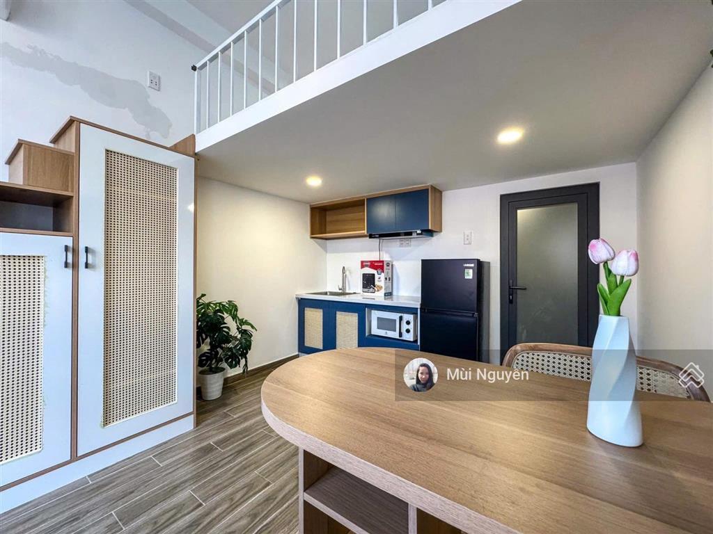 Cho thuê phòng duplex cửa sổ full nội thất  hồ văn huê, phú nhuận  7tr8