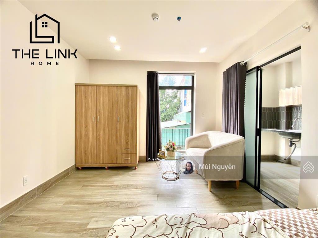Cho thuê 1 phòng ngủ ban công 30m2  ung văn khiêm, bình thạnh  giá 8tr6
