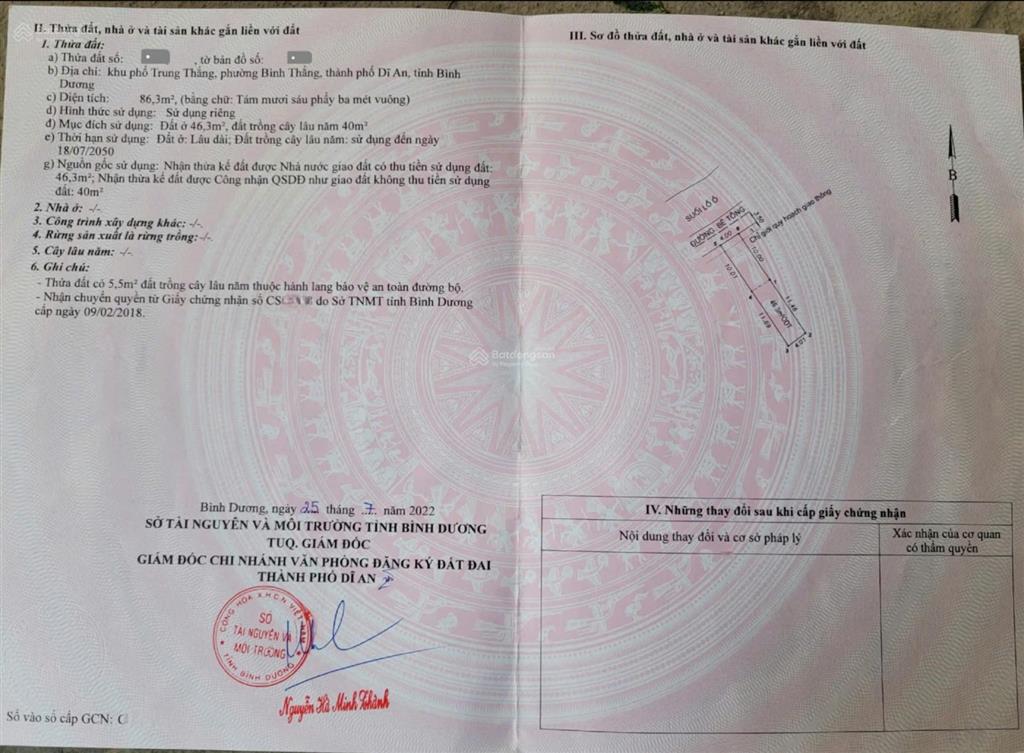 Hiếm+rẻnhà cấp 4, gác lửngmặt tiền đường vàm suốigần chợ bình an, làng đại học, đường bắc nam 3