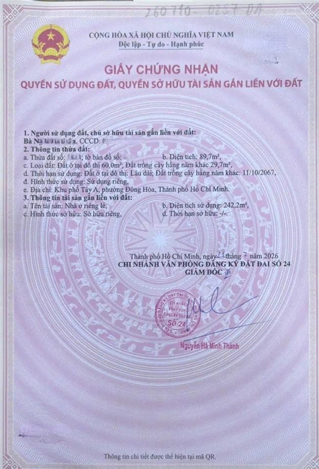 89,7m29ty300nhà 3 lầu 1 lửnghoàn côngđầy đủ nội thấtmặt tiền đường đông minh kinh doanh ok