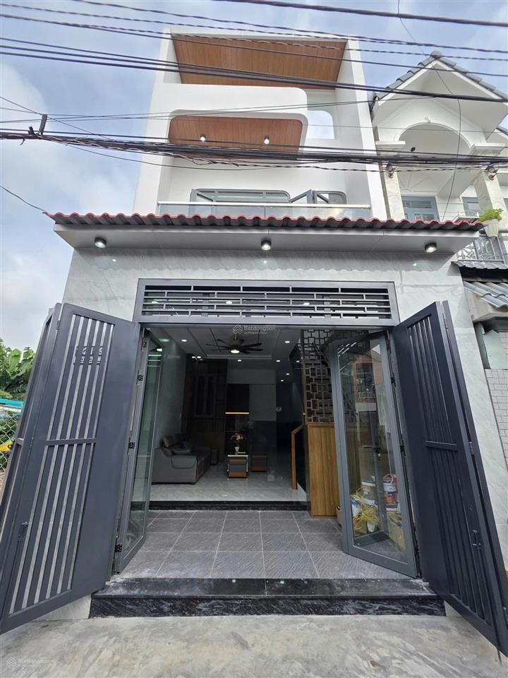 Nhà mới gần ngã tư chiêu liêu, hẻm ra đường trần thị dương, lê hồng phong chỉ 200m, có pn dưới