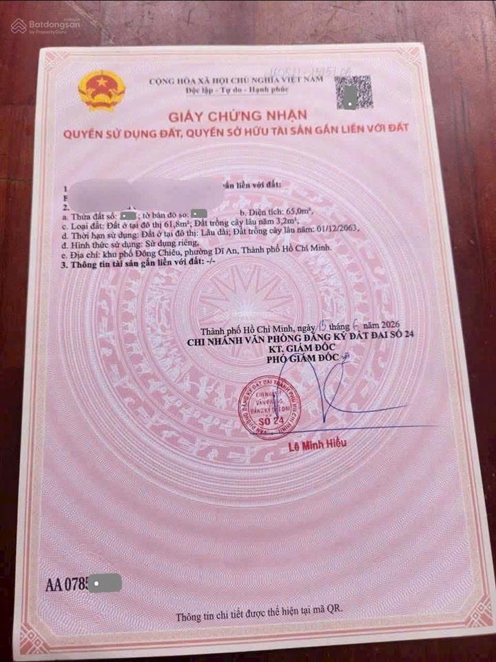 Nhà mới gần ngã tư chiêu liêu, hẻm ra đường trần thị dương, lê hồng phong chỉ 200m, có pn dưới