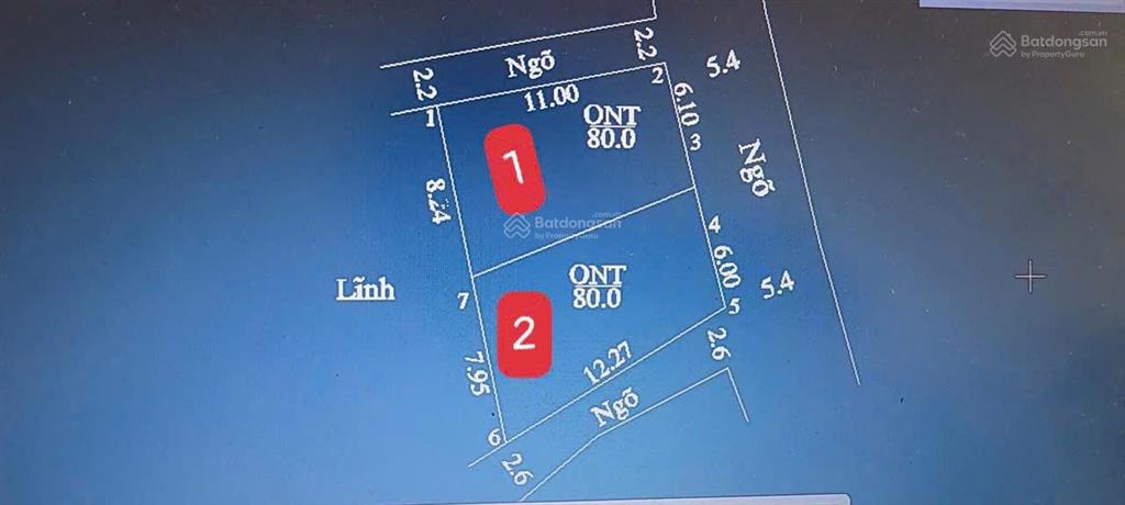 Chính chủ cần bán 2 lô mặt đường kinh doanh. đất tại đồng lệ xã quảng bị (mới).  0972 076 ***