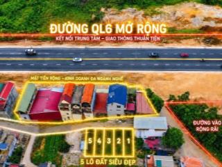 Bán lô đất làn 2 quốc lộ 6 tại xã xuân mai. cơ hội đầu tư đón đầu sóng hạ tầng