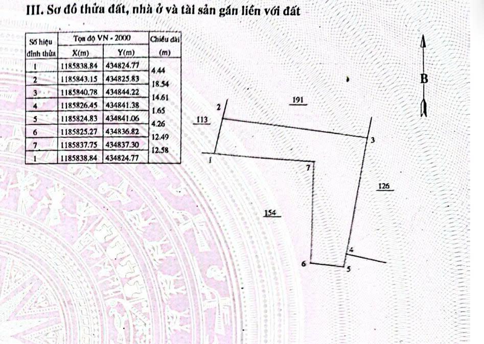 Bán nhà riêng 5 tỷ vnd, 339 m2 tại xã tân thuận, hàm thuận nam, bình thuận