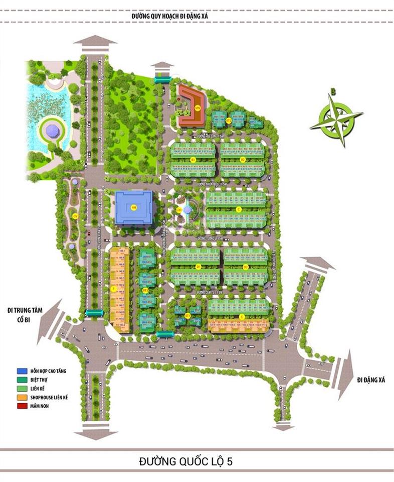 Mua bán liền kề green little town t5/2026