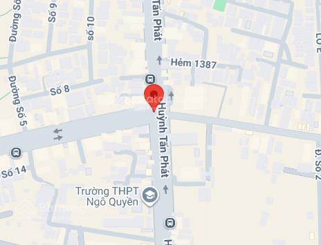 Bán đất vàng mặt tiền huỳnh tấn phát quận 7 1145m2 đất thổ cư thu nhập 350tr/th chủ giảm 130 tỷ tl