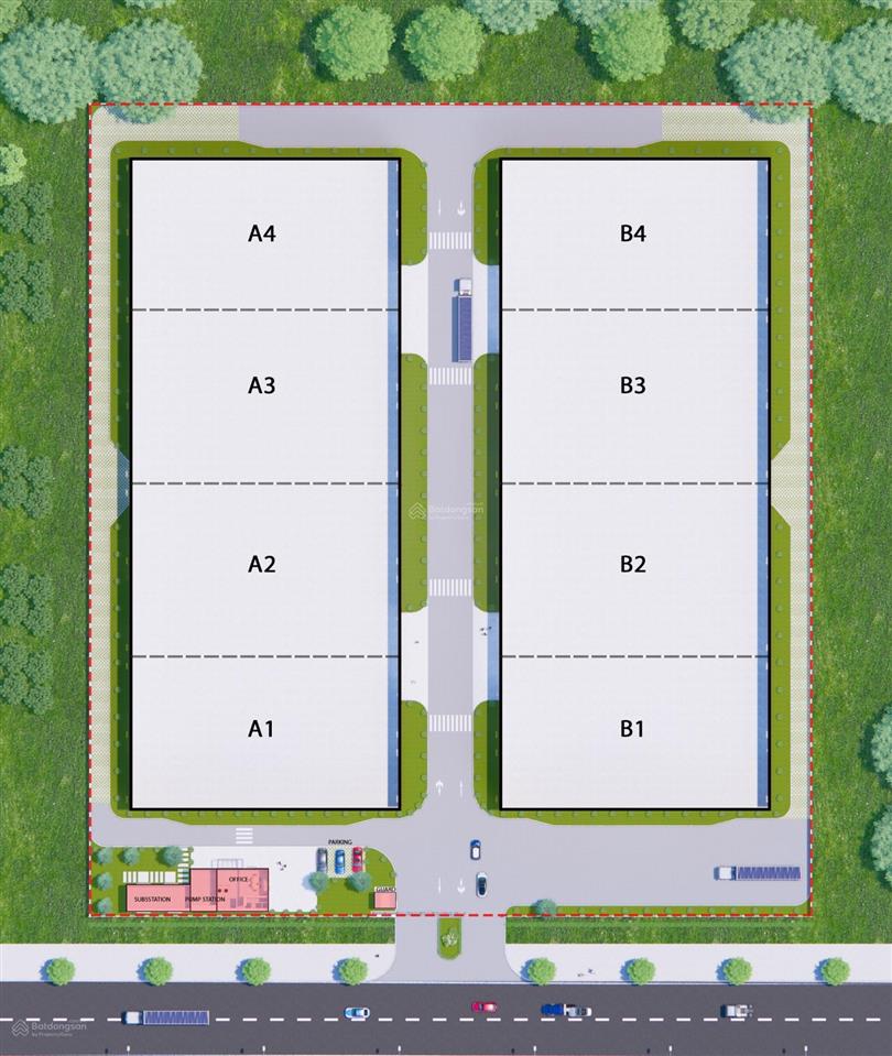 Cho thuê xưởng tại kcn châu đức, huyện châu đức, tỉnh br  vt