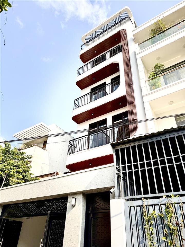 Chdv 6 lầu  ngang 5,10m  22m  dtsd 111.5m dts 405,5m bùi quang là p12 (củ) mới (paht) gò vấp