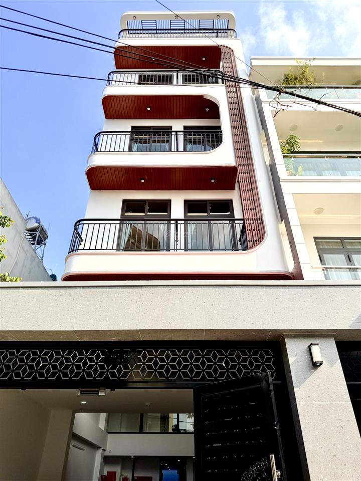 Chdv 6 lầu  ngang 5,10m  22m  dtsd 111.5m dts 405,5m bùi quang là p12 (củ) mới (paht) gò vấp