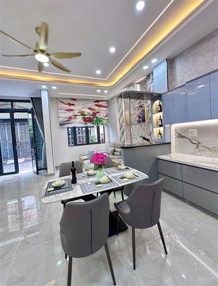 Siêu phẩm ngang 6m x 11m 4pn 5wt full nội thất cao cấp, nguyễn tư giản p12, gò vấp cũ mới paht