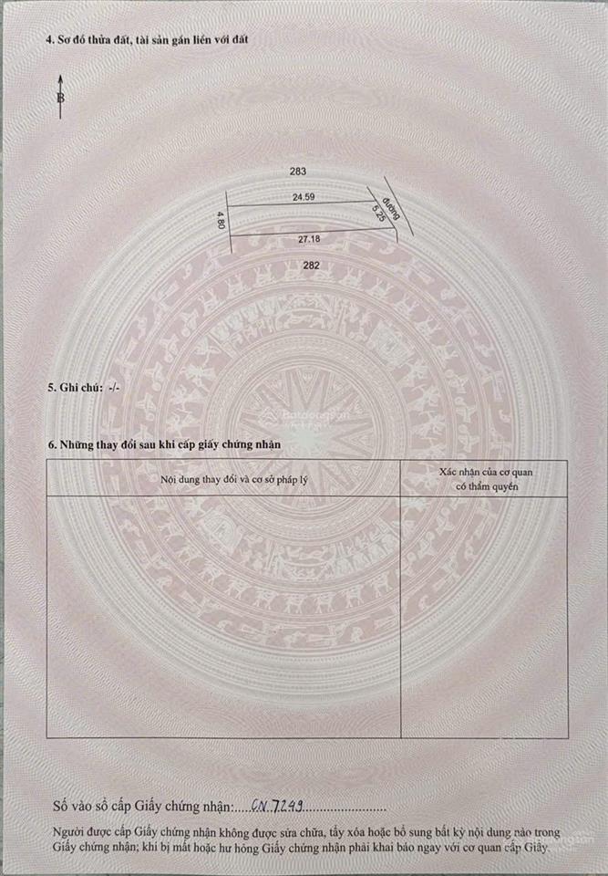 Bán đất đan kim liên nghĩa văn giang 226m2 giá 34tr/m