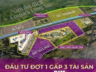 Nhà phố thương mại thanh phú centre point giai đoạn 1, đối diện mega mall 9.5ha dự kiến 4.7 tỷ/ căn