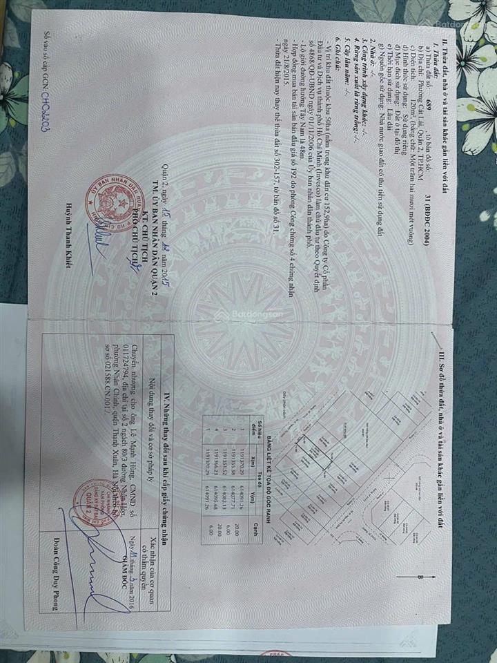 Bán lô đất 6x20m, mặt tiền 2 làn đường nhựa 50m có công viên cây xanh