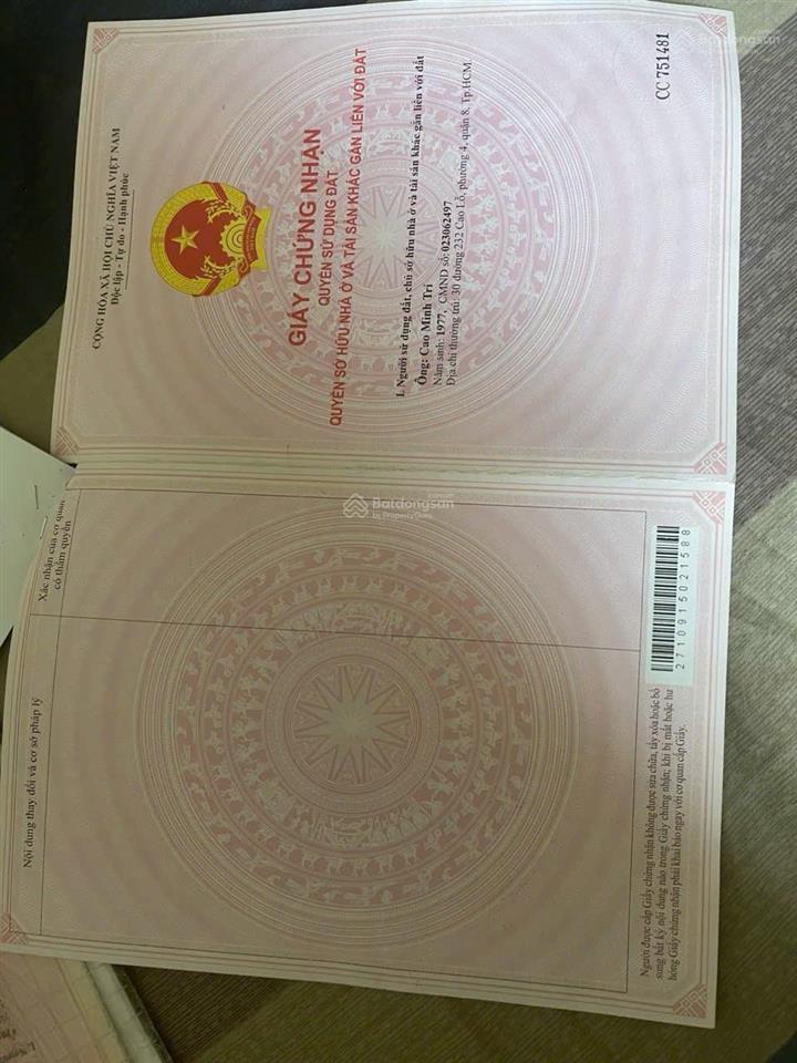 Bán lô đất 6x20m, mặt tiền 2 làn đường nhựa 50m có công viên cây xanh