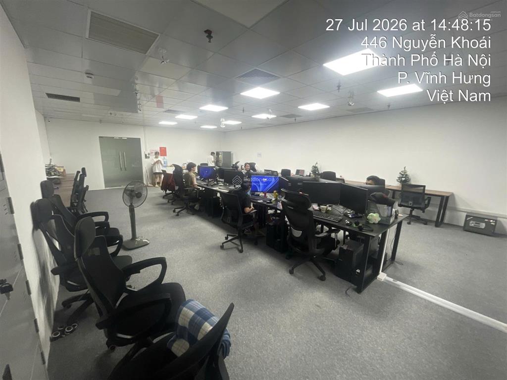 Cho thuê văn phòng tại chung cư 122 vĩnh tuy, giá cực chất 22 triệu, 157 m2
