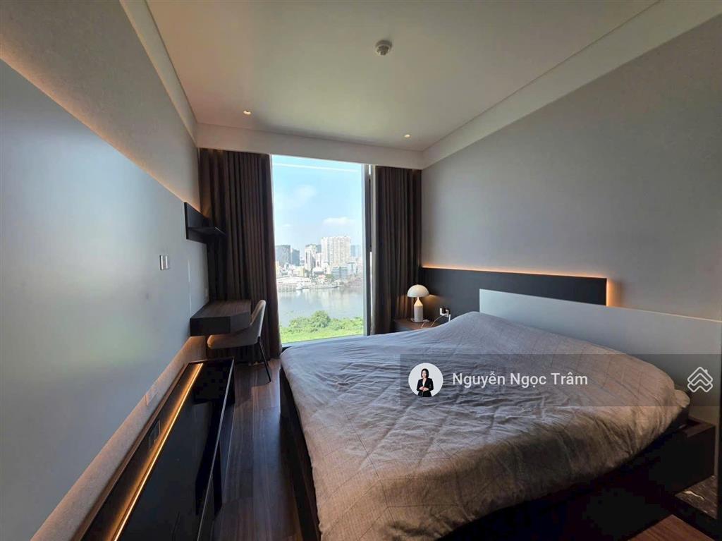 Cho thuê căn hộ 2 phòng ngủ đầy đủ nội thất đẹp, 98m2, view trực diện sông sài gòn, 55tr/tháng