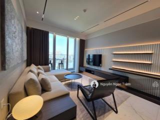 Cho thuê căn hộ 2 phòng ngủ đầy đủ nội thất đẹp, 98m2, view trực diện sông sài gòn, 55tr/tháng