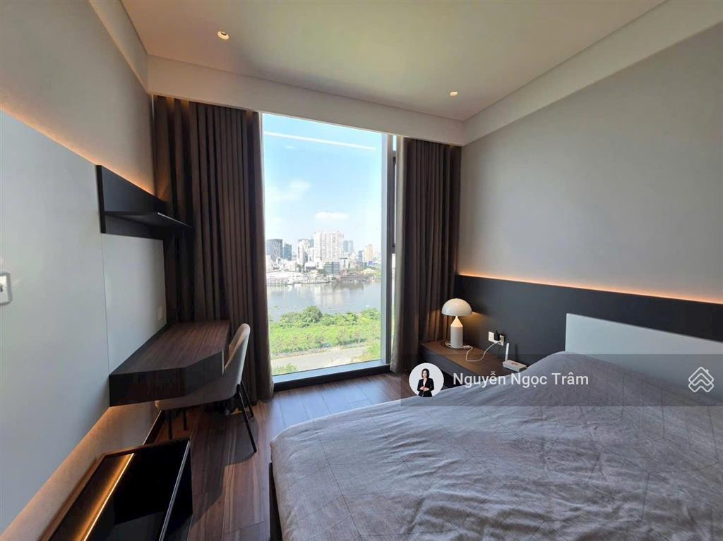 Cho thuê căn hộ 2 phòng ngủ đầy đủ nội thất đẹp, 98m2, view trực diện sông sài gòn, 55tr/tháng