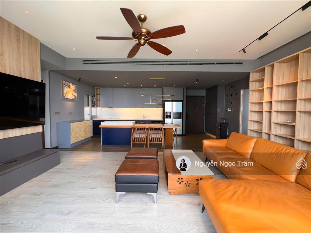 Empire city cho thuê căn hộ 4 phòng ngủ đập thông, 190m2, đầy đủ nội thất, 110tr/tháng