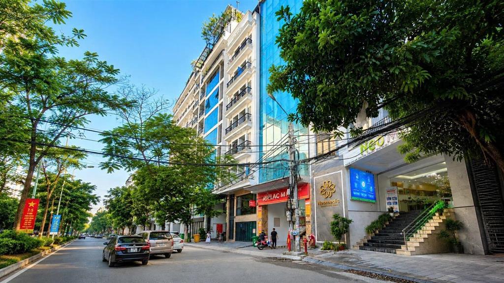 Tòa văn phòng 130m  9 tầng nổi  1 tầng hầm dòng tiền 170 triệu/tháng vị trí cực hiếm