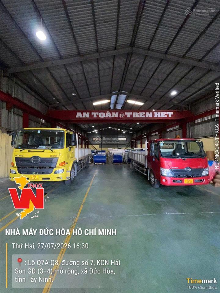 Bán nhà xưởng đầy đủ công năng sử dụng