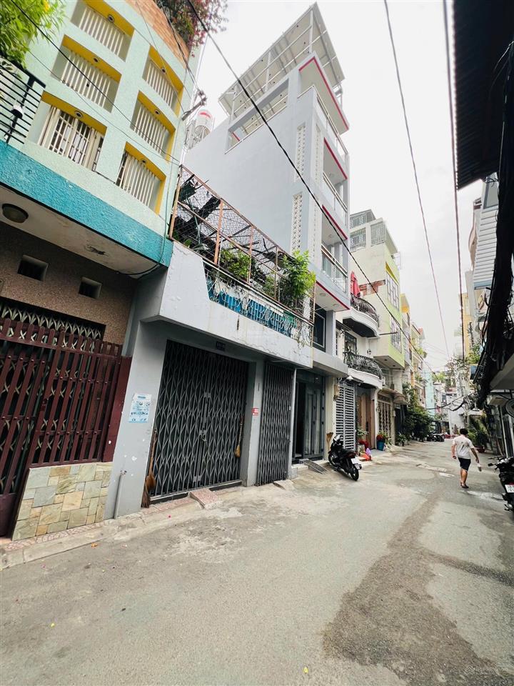 Hẻm xe hơi trải nhựa lê văn sỹq3. nhà 5 tầng giá 13,9 tỷ