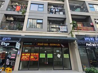 Shop 10.5 tỷ winmart thuê 47tr/th dự án vinhomes smart city, vị trí đẹp diện tích 42m2 shop chân đế