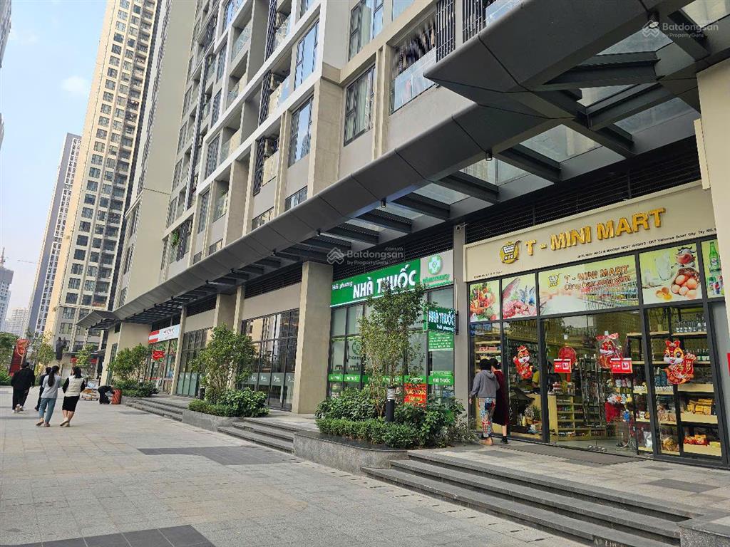 Cho thuê shop chân đế vinhomes smart city những vị trí đẹp nhất
