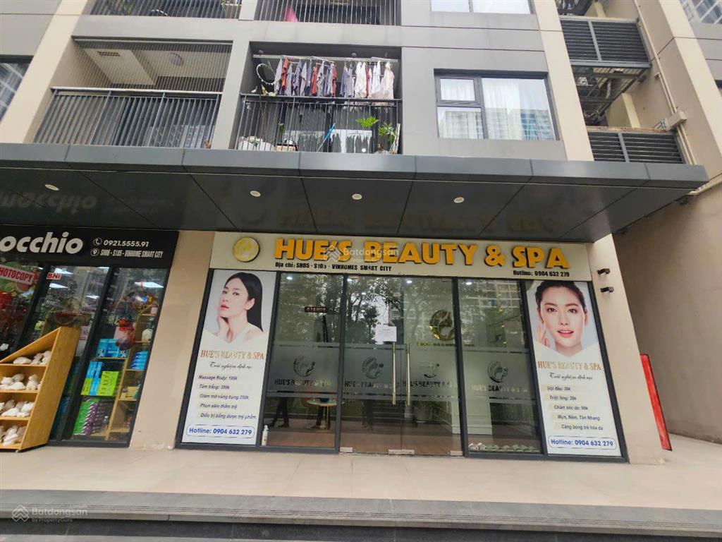 Cho thuê shop chân đế shophouse dự án vinhomes smart city