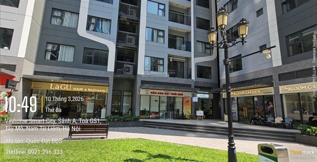 Bán shop chân đế vị trí đẹp giá rẻ, sẵn dòng tiền ổn định vinhomes smart city