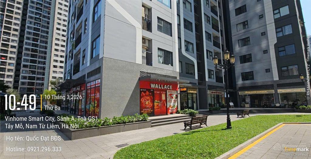 Bán shop chân đế vị trí đẹp giá rẻ, sẵn dòng tiền ổn định vinhomes smart city